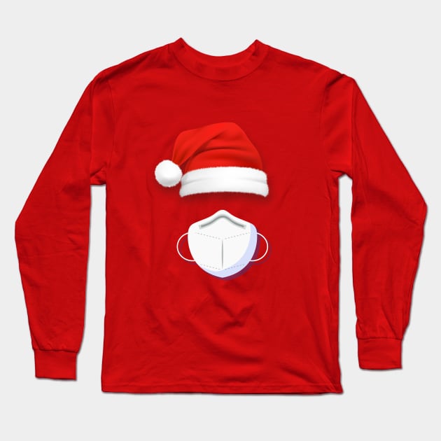 Santa Claus Long Sleeve T-Shirt by Vanilla Susu